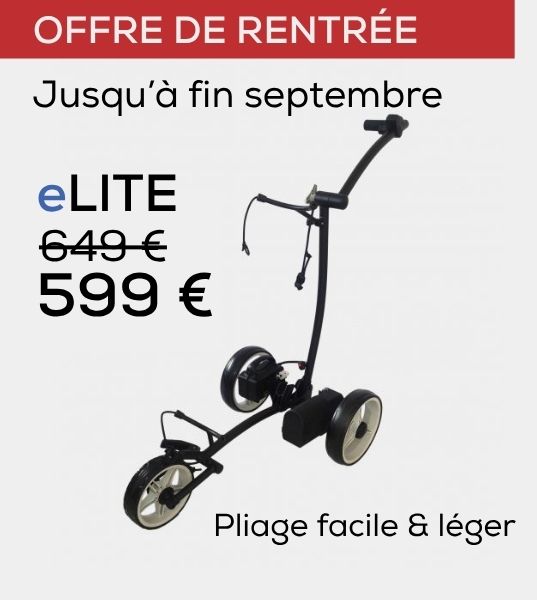 eLITE - Le confort qui vous accompagne jusqu’au dernier trou.