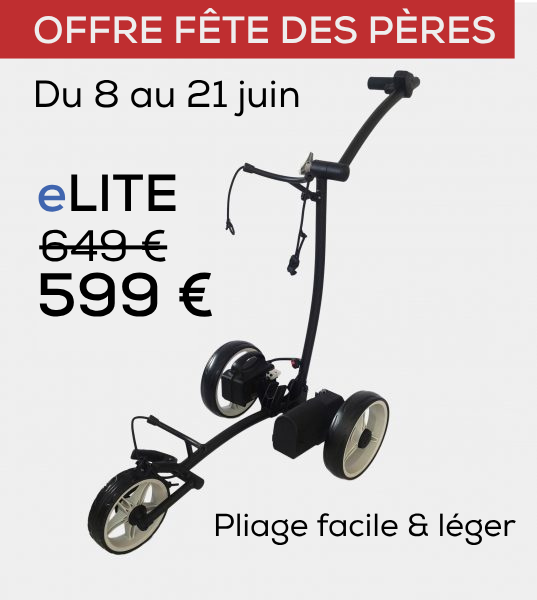 eLITE - Le confort qui vous accompagne jusqu’au dernier trou.