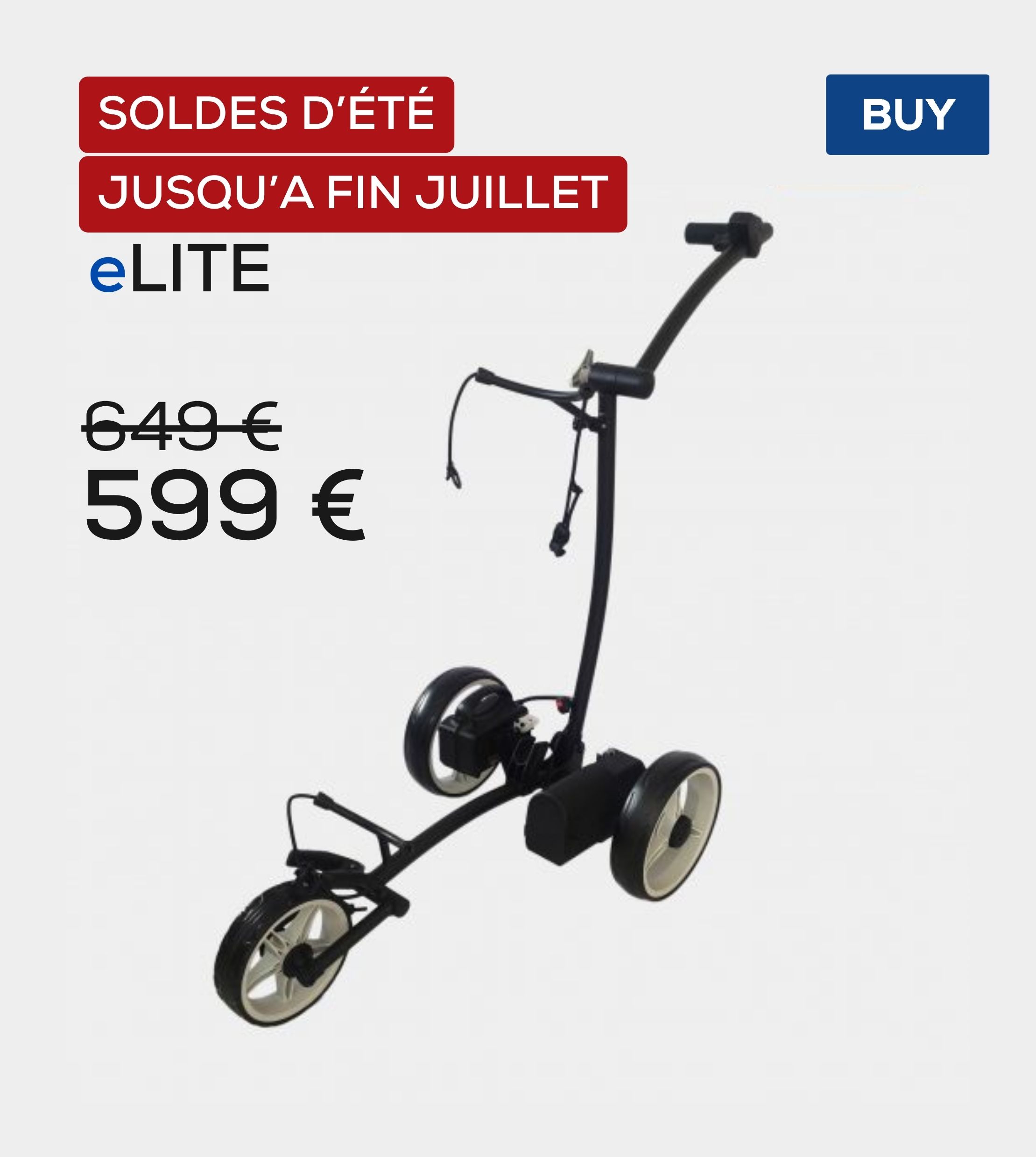 eLITE - Le confort qui vous accompagne jusqu’au dernier trou.
