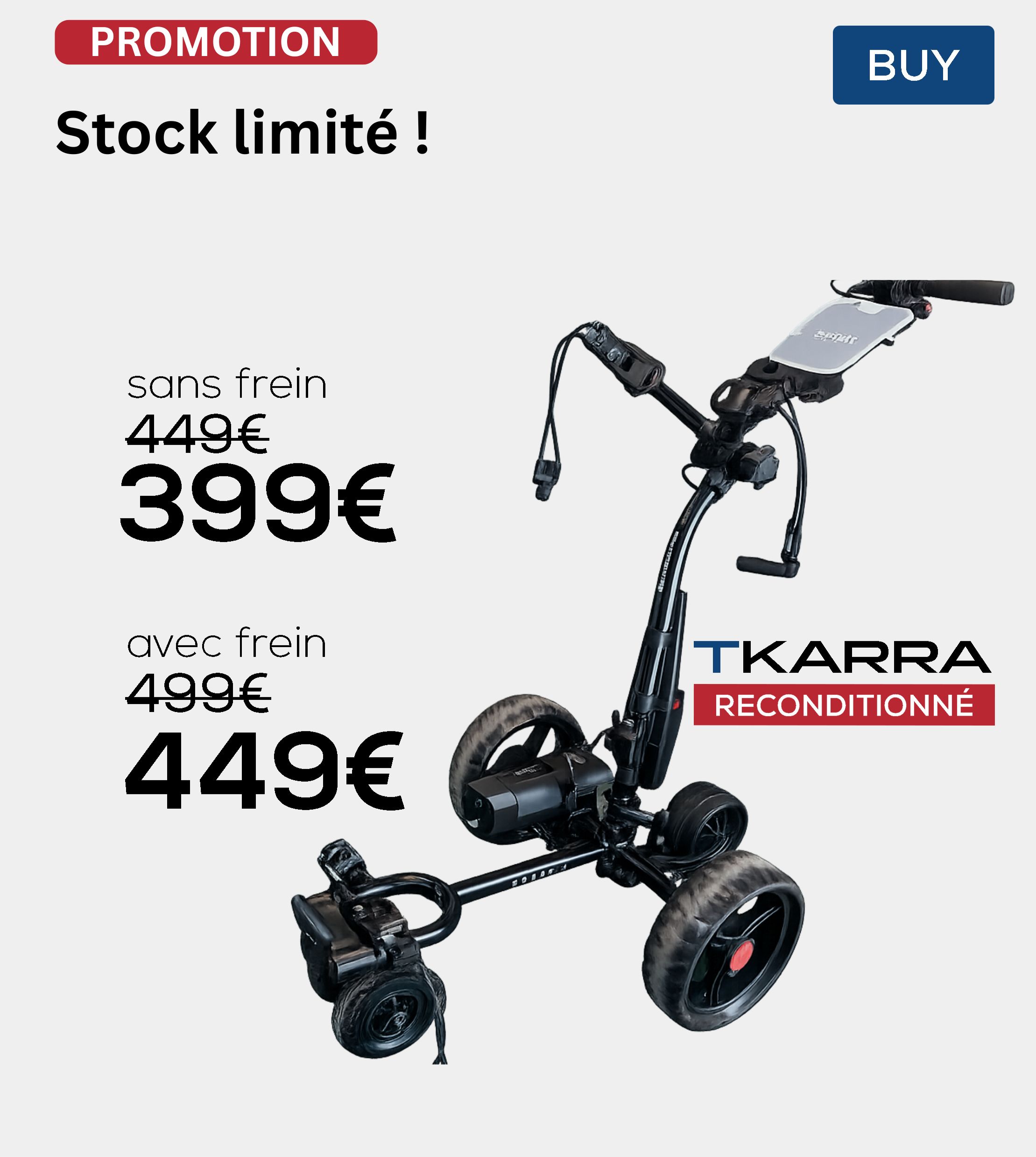 TKARRA noir reconditionné