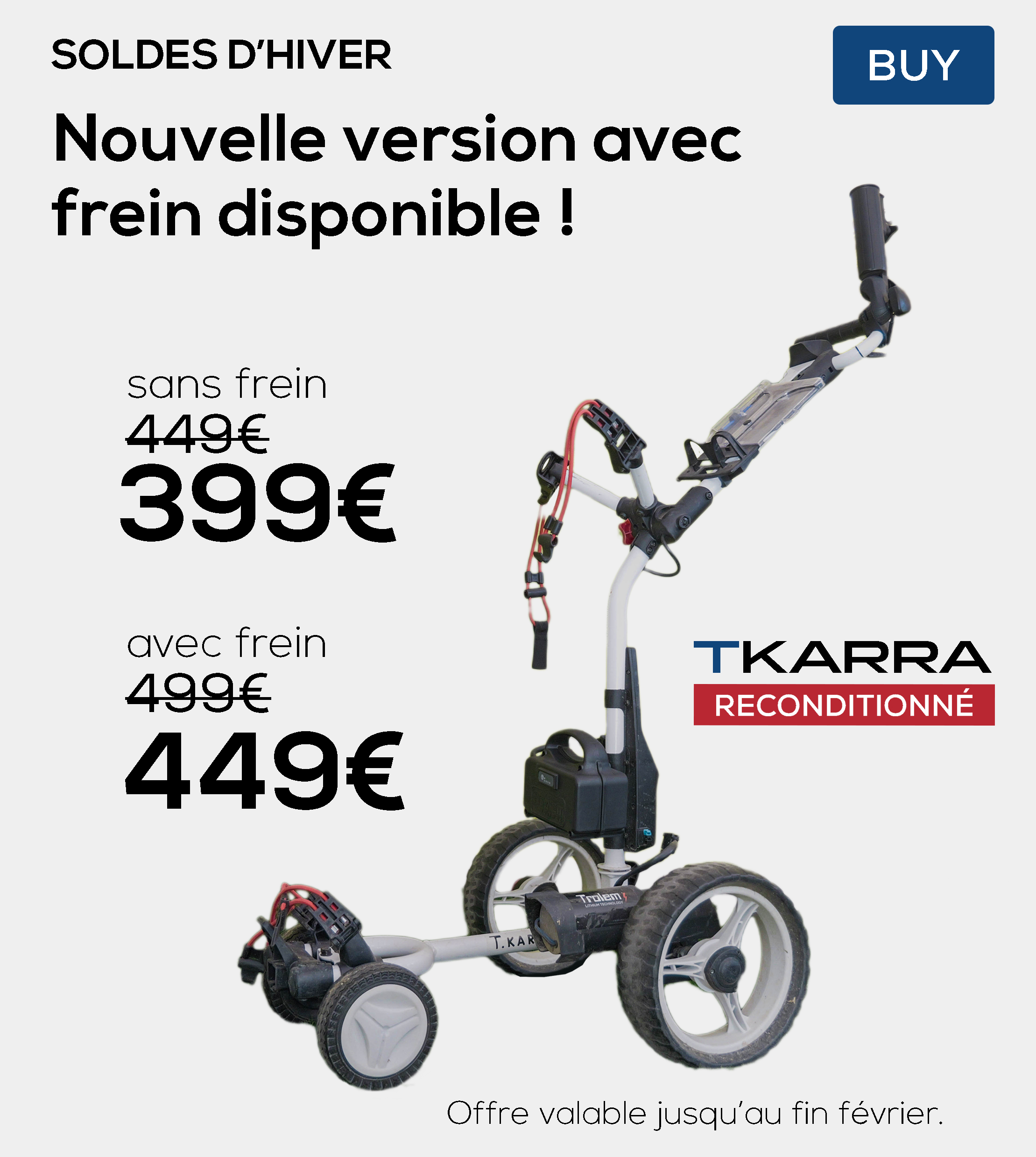 TKARRA blanc reconditionné